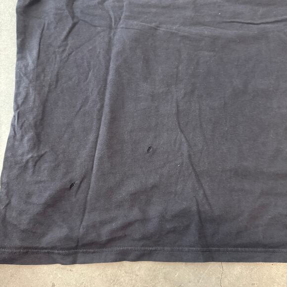 Vintage Y2K Biggie Smalls Rap King Graphic Artist Black Tee Men XXL - Picture 5 of 5